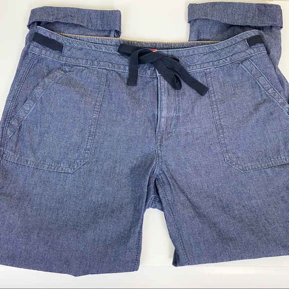 Women’s Tommy Hilfiger Roll-Tab Capri Pants - Picture 7 of 8